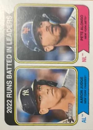 Pete Alonso, Aaron Judge [Black & White Image Variation] #203