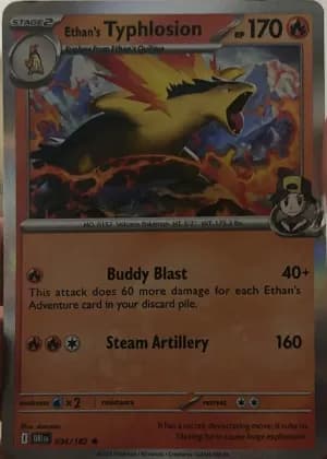 Typhlosion do Ethan