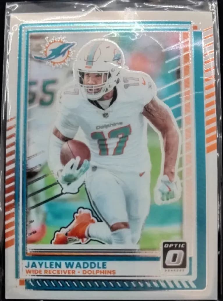 Jaylen Waddle [Press Proof Silver Die-Cut] #233