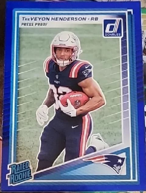 TreVeyon Henderson [Press Proof Blue] #332