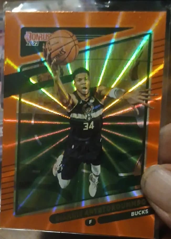 Giannis Antetokounmpo [Red and Gold Laser] #177