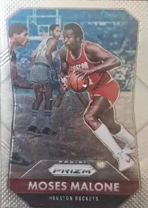 Moses Malone [White Sparkle Prizm] #260