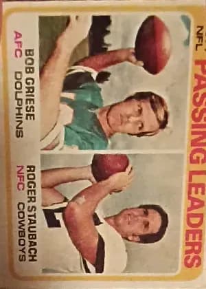 Passing Leaders: Griese, Staubach #331