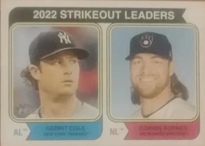 Corbin Burnes, Gerrit Cole [Flip Stock] #207