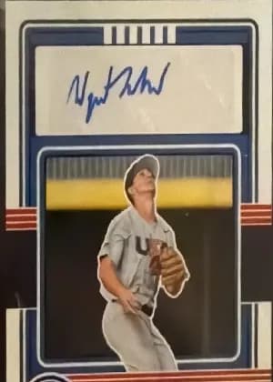 wyatt langford [holofoil autograph] #CNTS-WL