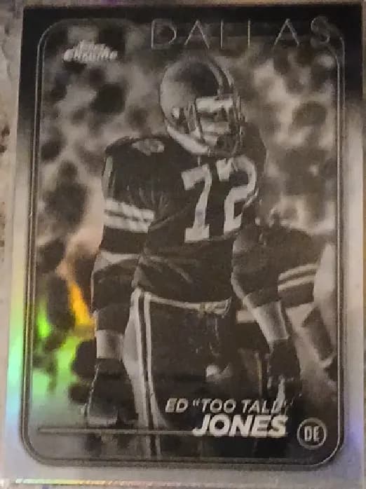 Ed Too Tall Jones [Negative Refractor] #49