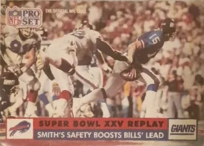 Bruce Smith [Official NFL in Wht.Letters] #47