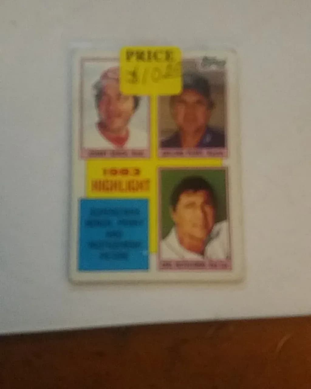 1983 Highlight [Bench, Perry, Yastrzemski] #6