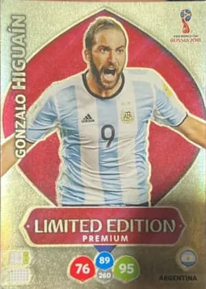 Panini FIFA World Cup Gonzalo Higuain