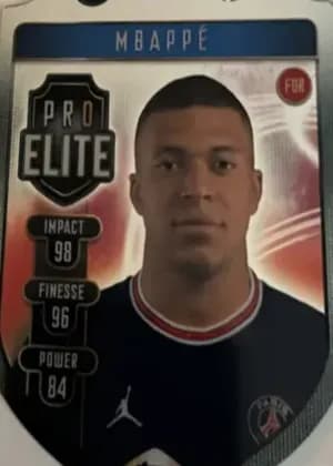 2021 Topps Match Attax UCL Kylian Mbappé