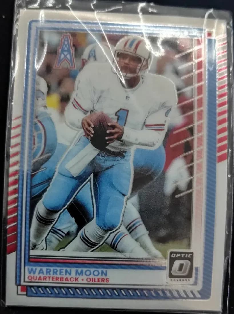 Warren Moon [Press Proof Gold] #186
