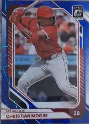Christian Moore [Blue Cracked Ice Optic] #62