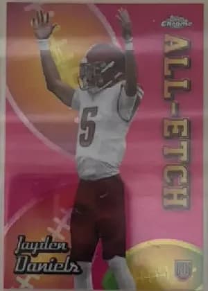 Jayden Daniels [Red Refractor] #CAE-JD