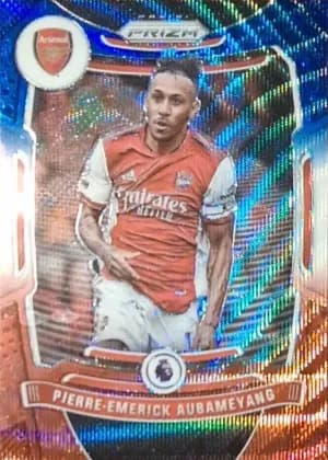 2021-22 Panini Prizm Premier League #209 Pierre-Emerick Aubameyang