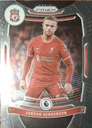 2021-22 Panini Prizm Premier League #86 Jordan Henderson