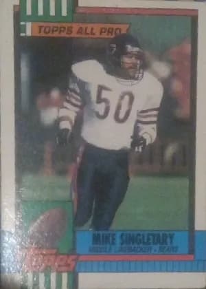 Mike Singletary [Disclaimer Back] #368