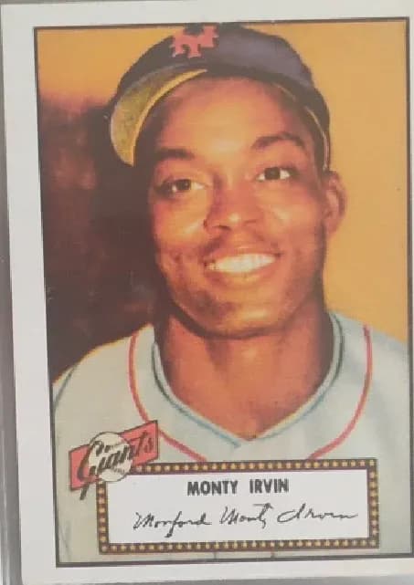 Monte Irvin [Red Back] #26