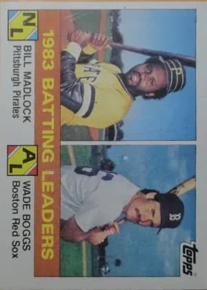 Wade Boggs Bill Madlock