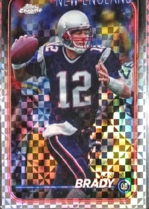 Tom Brady [Camo Wave Refractor] #120