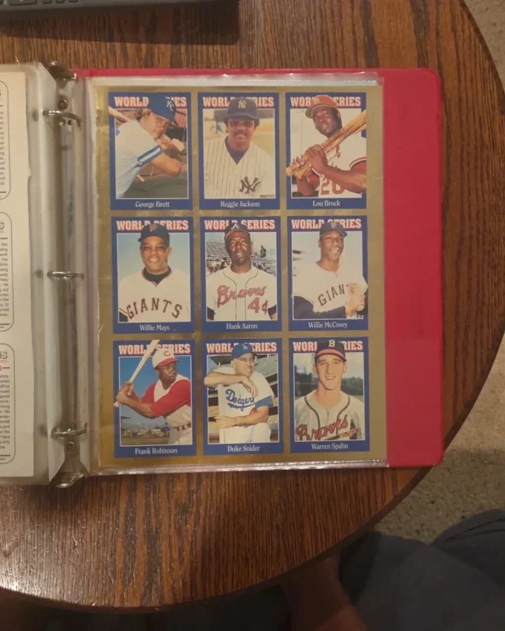 Full sheet Sports Cards series 