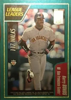 B. Bonds, J. Giambi [League Leaders] #395
