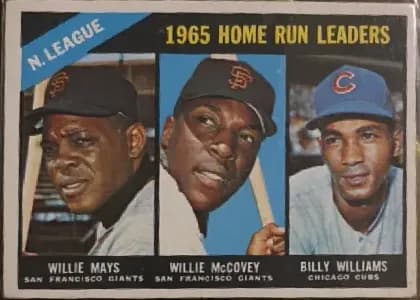 National League 1965 Home Run Leaders #217