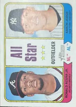 Aaron Judge, Ronald Acuna Jr. [Black & White Image Variation] #336