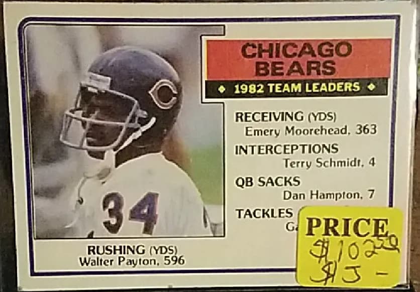 Walter Payton [Bears Team Leaders] #28