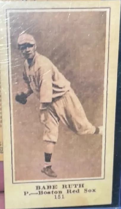 Babe Ruth [Blank Back] #151