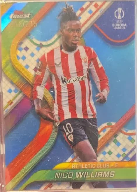 Nico Williams [Sky Blue Refractor] #69