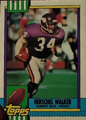 Herschel Walker [Disclaimer Back] #105