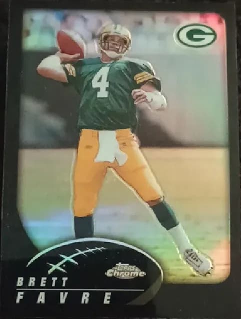 Brett Favre [Black Refractor] #157