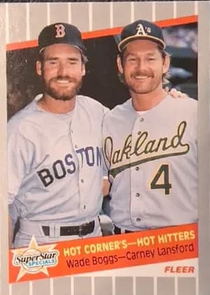 Wade Boggs Carney Lansford