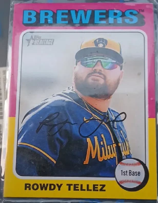 Rowdy Tellez [Pink Autograph] #95