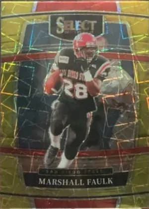 Marshall Faulk [Gold Lazer] #66