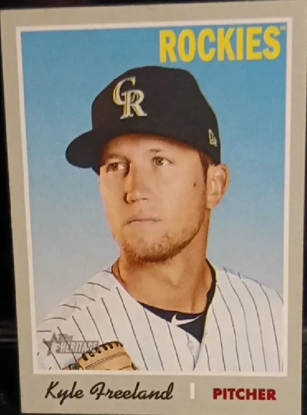 Kyle Freeland [Black Border] #253