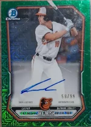 Ike Irish [Green Refractor] #CPA-II