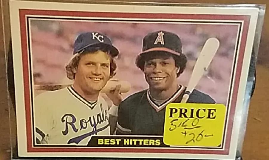 Best Hitters [G. Brett, R. Carew] #537