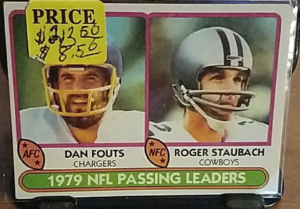 Passing Leaders [Fouts, Staubach] #331