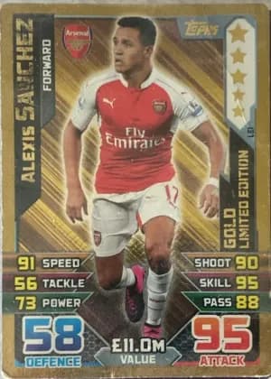 2015/16 Limited Alexis Sánchez