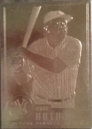 Babe Ruth [HOF] [Gold] #30