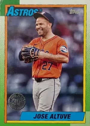 Jose Altuve [No Name] #T90-9