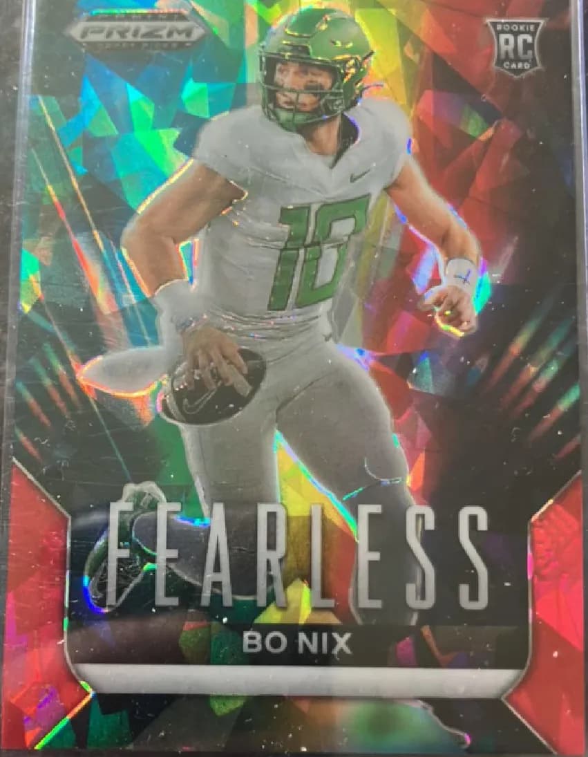 Bo Nix [Neon Pink Pulsar] #F-BN