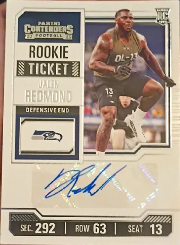 Jalen Redmond [Green Laser Autograph] #195