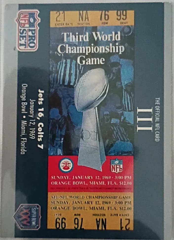 Super Bowl III #3