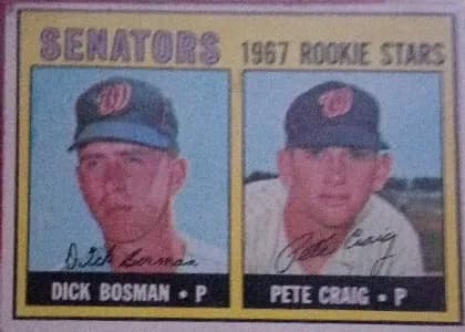 Senators 1967 Rookie Stars #459