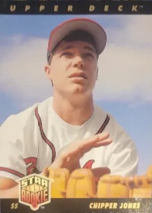 Chipper Jones [Gold Hologram] #24