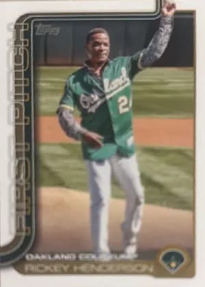 Rickey Henderson [Black Foil] #FP2-3
