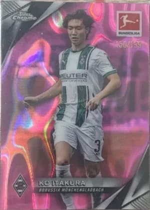 2024-25 Topps Chrome Bundesliga Ko Itakura