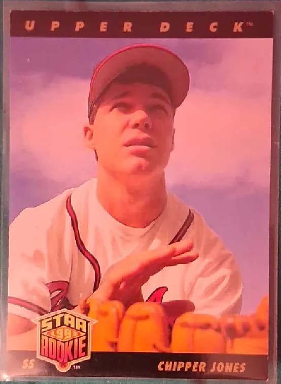 Chipper Jones [Gold Hologram] #24